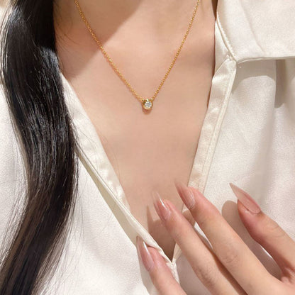 [OrnoraJewelry]DAMOUR DIAMOND NECKLACE