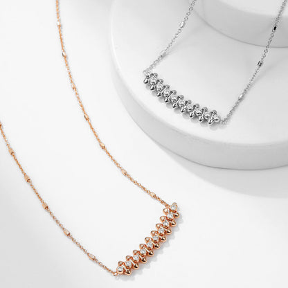 [OrnoraJewelry]CLASH  MEDIUM DIAMOND NECKLACE