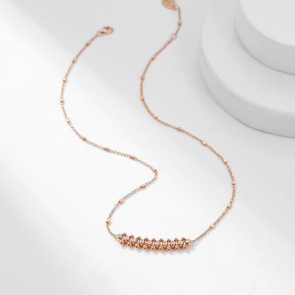 [OrnoraJewelry]CLASH  MEDIUM DIAMOND NECKLACE