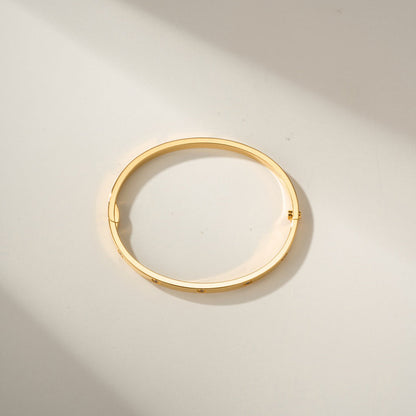 [OrnoraJewelry]LOVE BRACELET 3.65MM 10 DIAMONDS