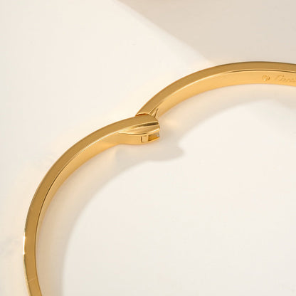 [OrnoraJewelry]LOVE BRACELET 3.65MM 10 DIAMONDS