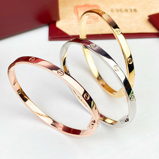 [OrnoraJewelry]LOVE BRACELET 3.65MM NO DIAMONDS