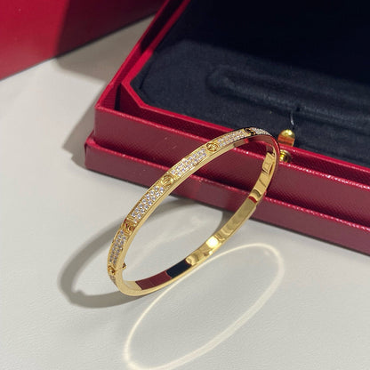 [OrnoraJewelry]LOVE BRACELET 3.65MM DIAMOND-PAVED