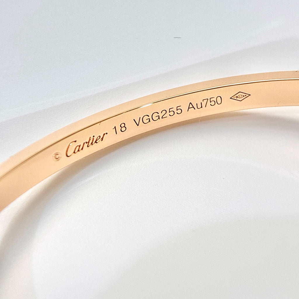 [OrnoraJewelry]LOVE BRACELET 3.65MM DIAMOND-PAVED