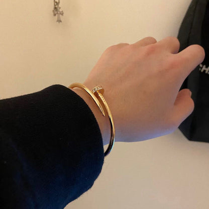 [OrnoraJewelry]JUSTE BRACELET 2.5MM DIAMONDS