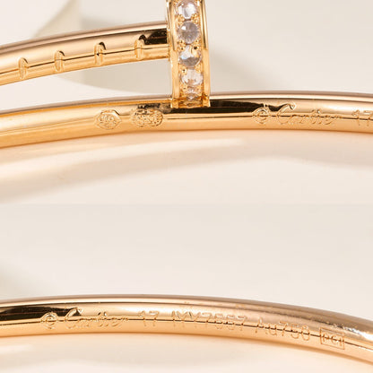 [OrnoraJewelry]JUSTE BRACELET 2.5MM DIAMONDS