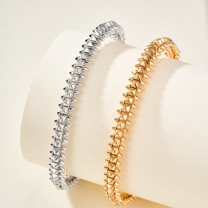[OrnoraJewelry]CLASH  BRACELET MEDIUM 8MM