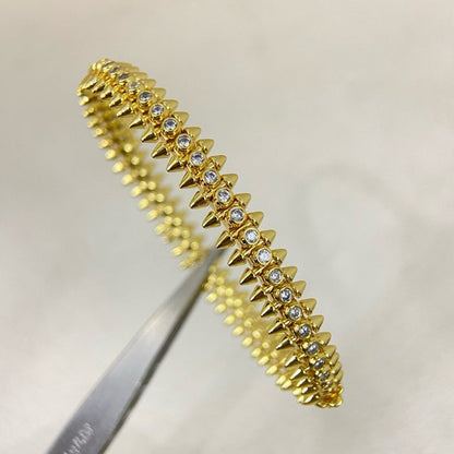 [OrnoraJewelry]CLASH  BRACELET 8MM DIAMONDS