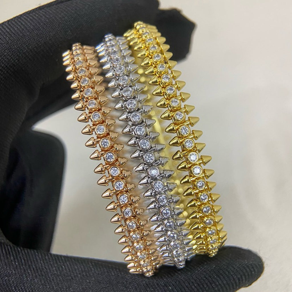 [OrnoraJewelry]CLASH  BRACELET 8MM DIAMONDS