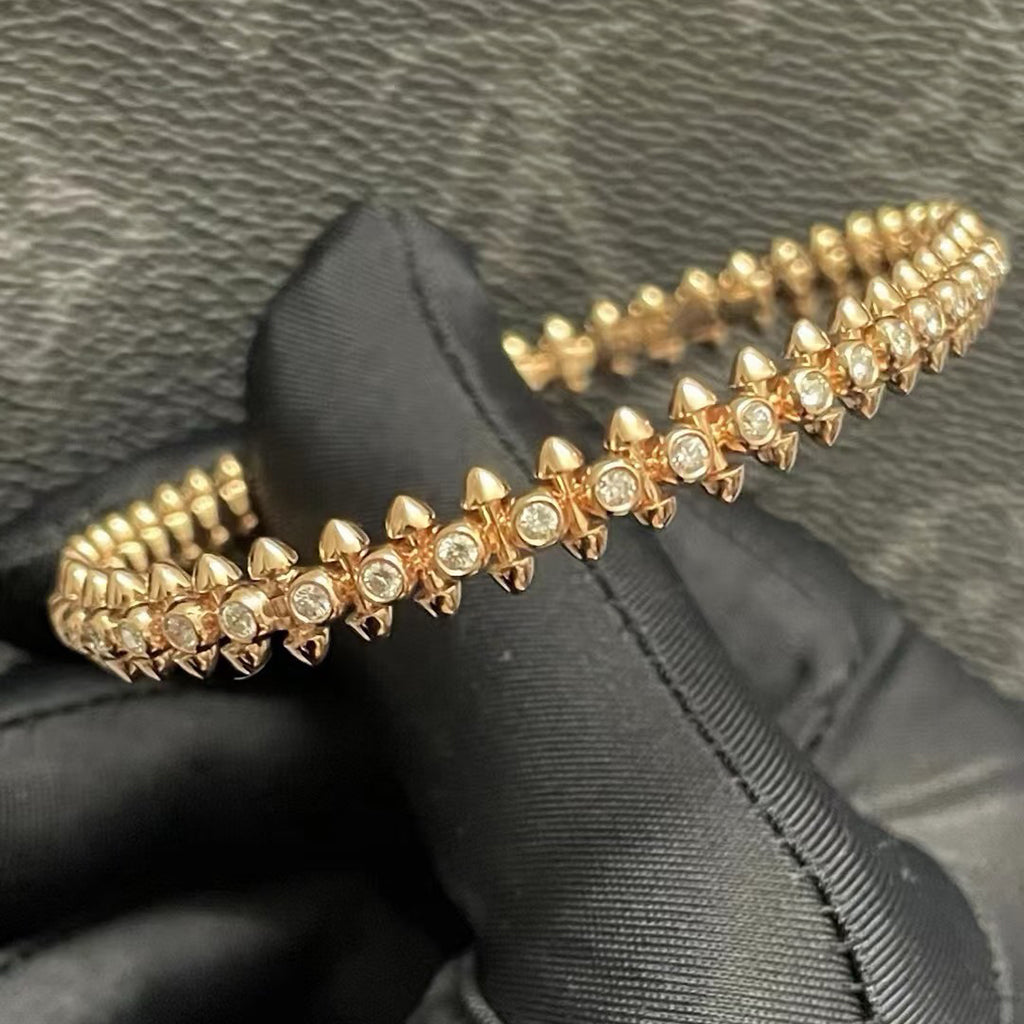 [OrnoraJewelry]CLASH  BRACELET 8MM DIAMONDS