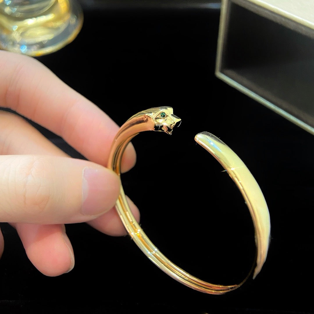 [OrnoraJewelry]PANTHERE OPEN BRACELET