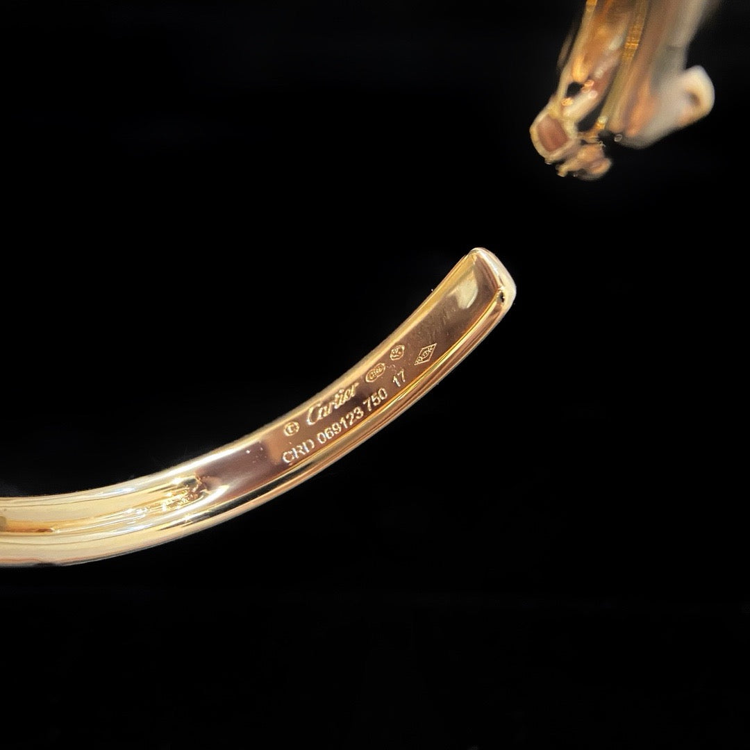 [OrnoraJewelry]PANTHERE OPEN BRACELET