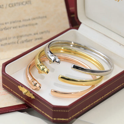 [OrnoraJewelry]PANTHERE OPEN BRACELET