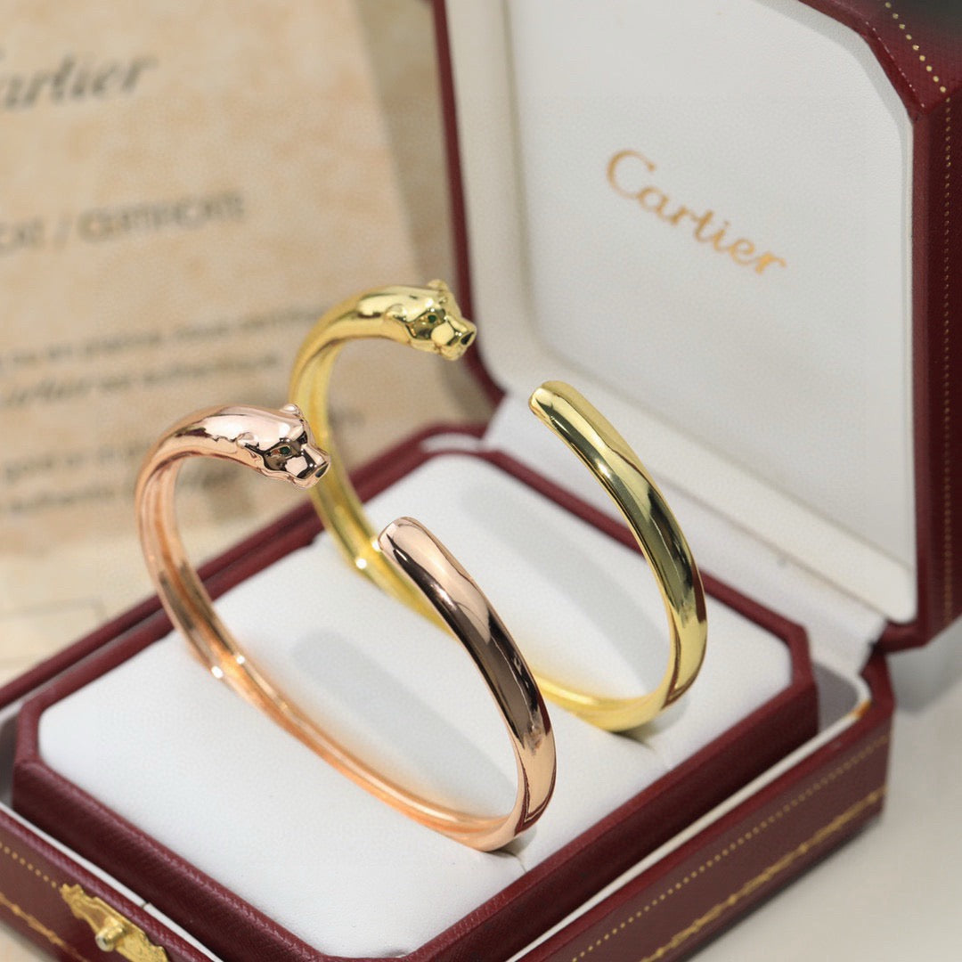 [OrnoraJewelry]PANTHERE OPEN BRACELET