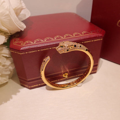 [OrnoraJewelry]PANTHERE BIG BRACELET DIAMONDS