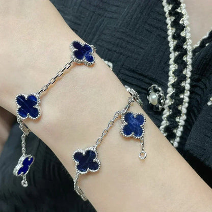 [OrnoraJewelry]CLOVER 5 MOTIF PIETERSITE BRACELET COLLECTION