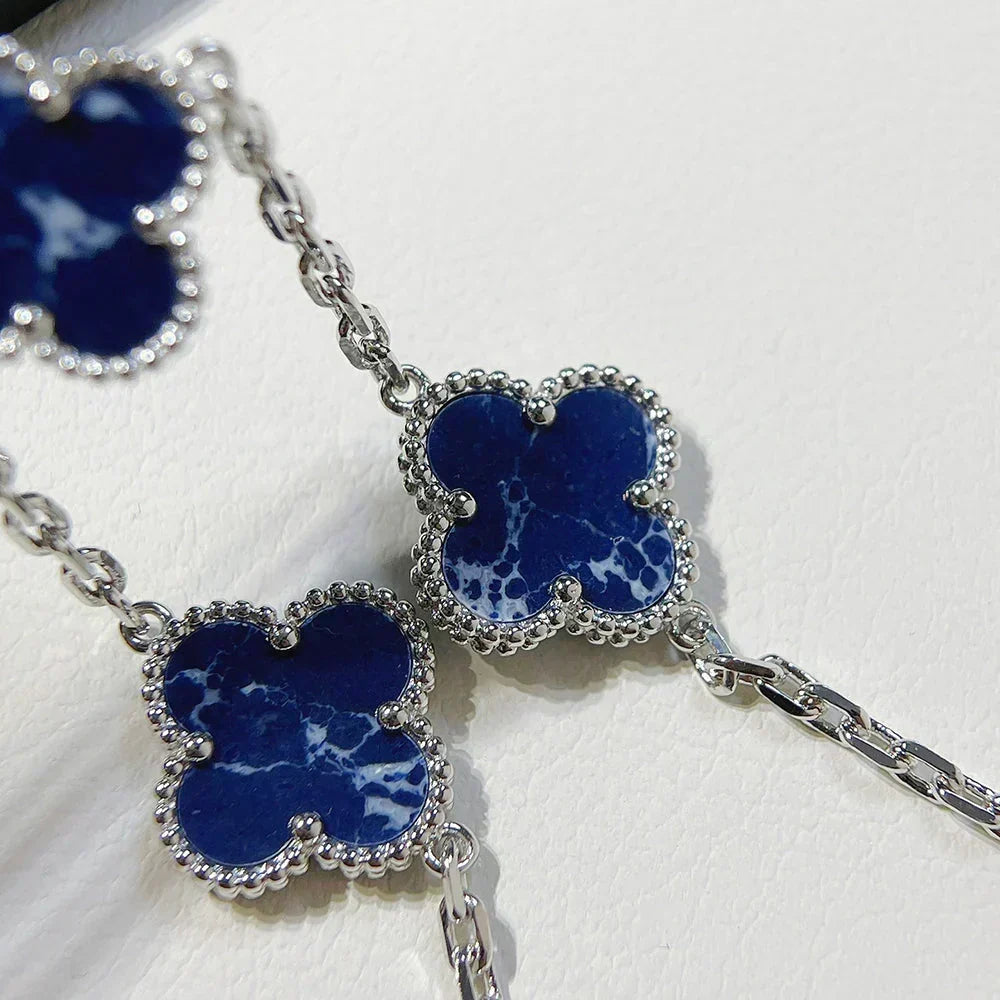 [OrnoraJewelry]CLOVER 5 MOTIF PIETERSITE BRACELET COLLECTION