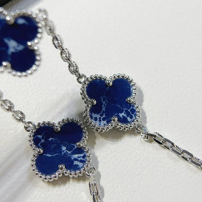 [OrnoraJewelry]CLOVER 5 MOTIF PIETERSITE BRACELET COLLECTION