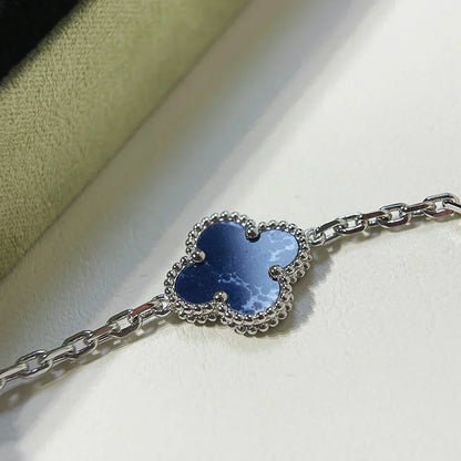 [OrnoraJewelry]CLOVER 5 MOTIF PIETERSITE BRACELET COLLECTION