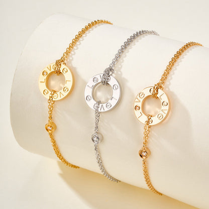 [OrnoraJewelry]LOVE BRACELET 2 DIAMOND