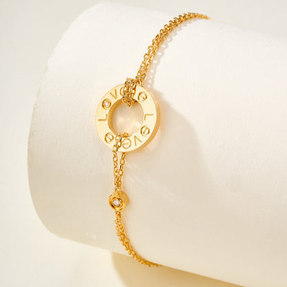 [OrnoraJewelry]LOVE BRACELET 2 DIAMOND