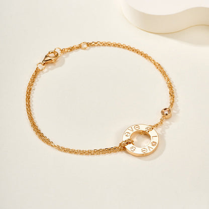 [OrnoraJewelry]LOVE BRACELET 2 DIAMOND