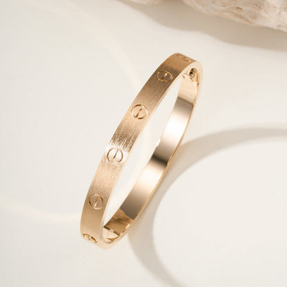 [OrnoraJewelry]LOVE BRACELET 6.1MM BRUSHED