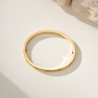 [OrnoraJewelry]LOVE BRACELET 6.1MM BRUSHED