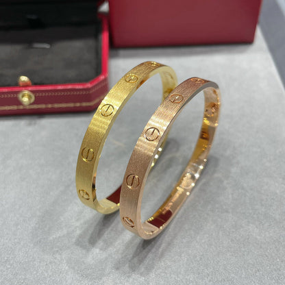 [OrnoraJewelry]LOVE BRACELET 6.1MM BRUSHED