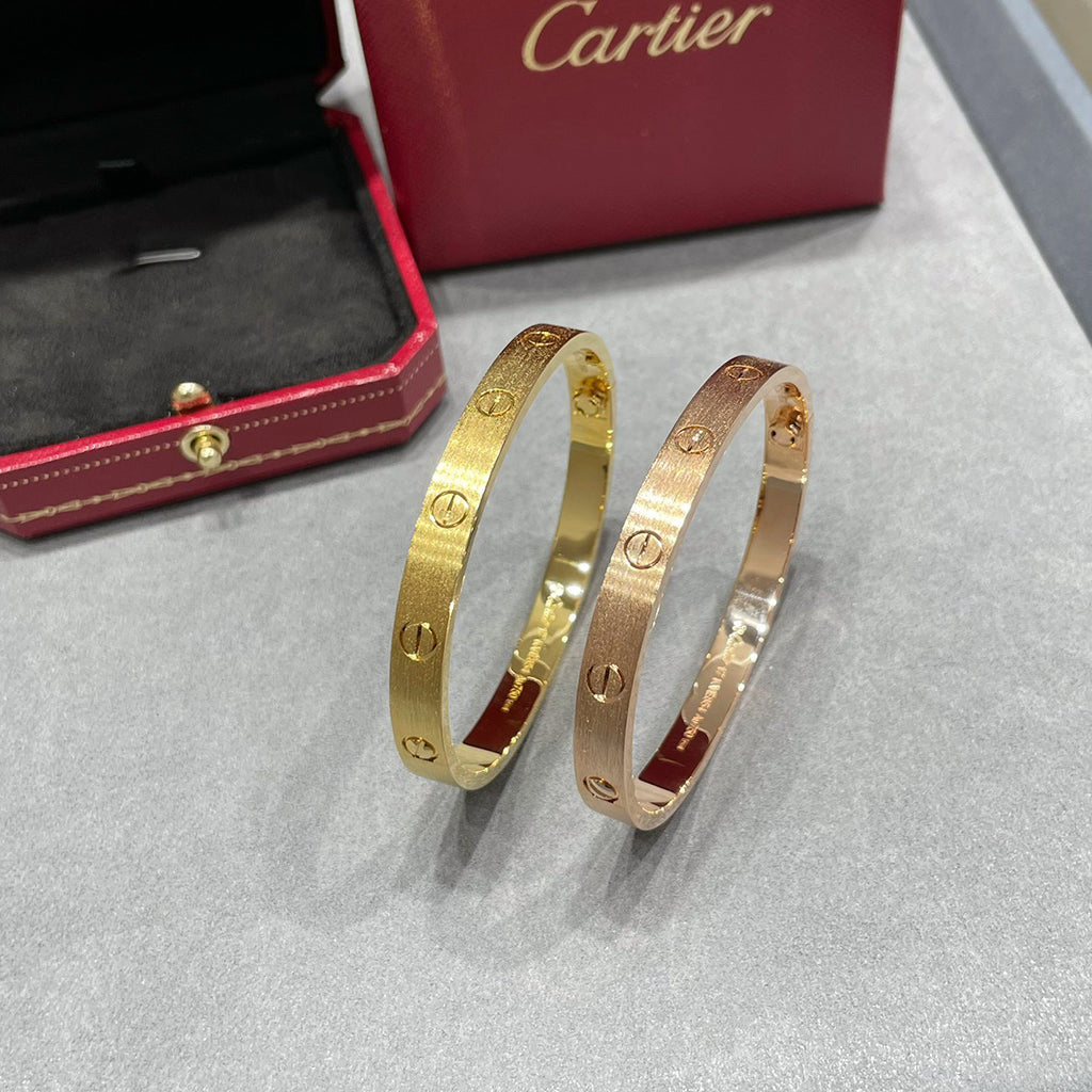 [OrnoraJewelry]LOVE BRACELET 6.1MM BRUSHED