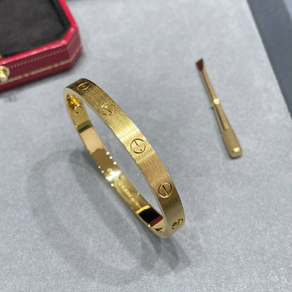 [OrnoraJewelry]LOVE BRACELET 6.1MM BRUSHED