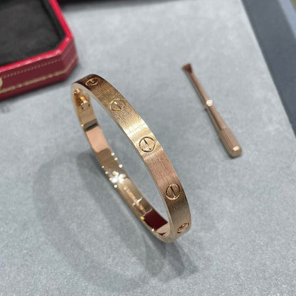 [OrnoraJewelry]LOVE BRACELET 6.1MM BRUSHED