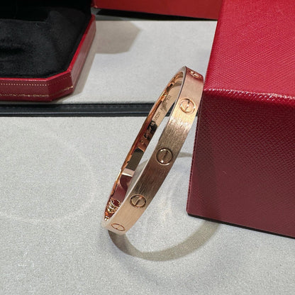 [OrnoraJewelry]LOVE BRACELET 6.1MM BRUSHED