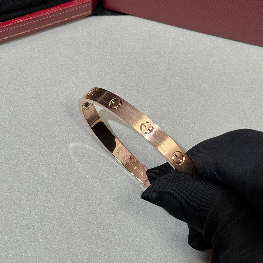 [OrnoraJewelry]LOVE BRACELET 6.1MM BRUSHED