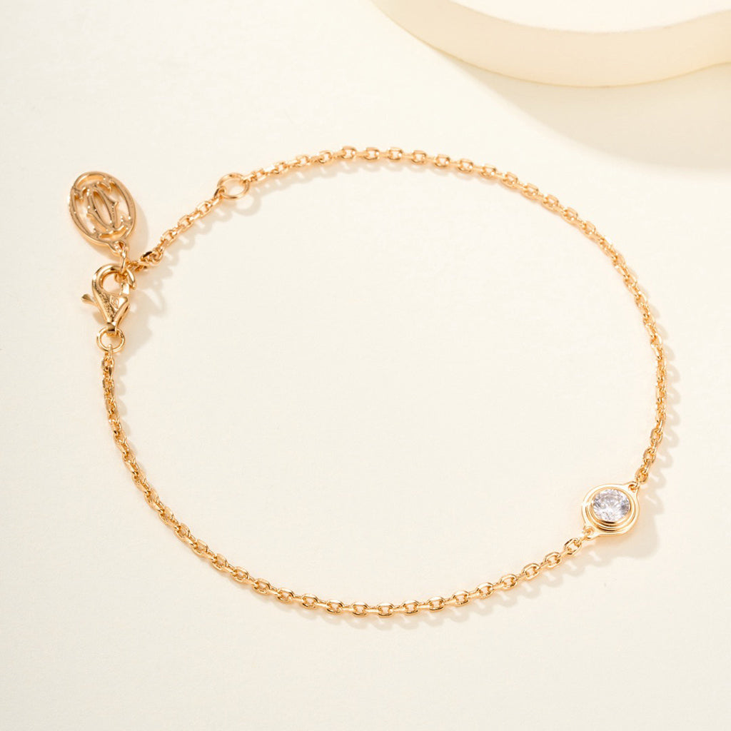 [OrnoraJewelry]DAMOUR BRACELET 1 DIAMOND