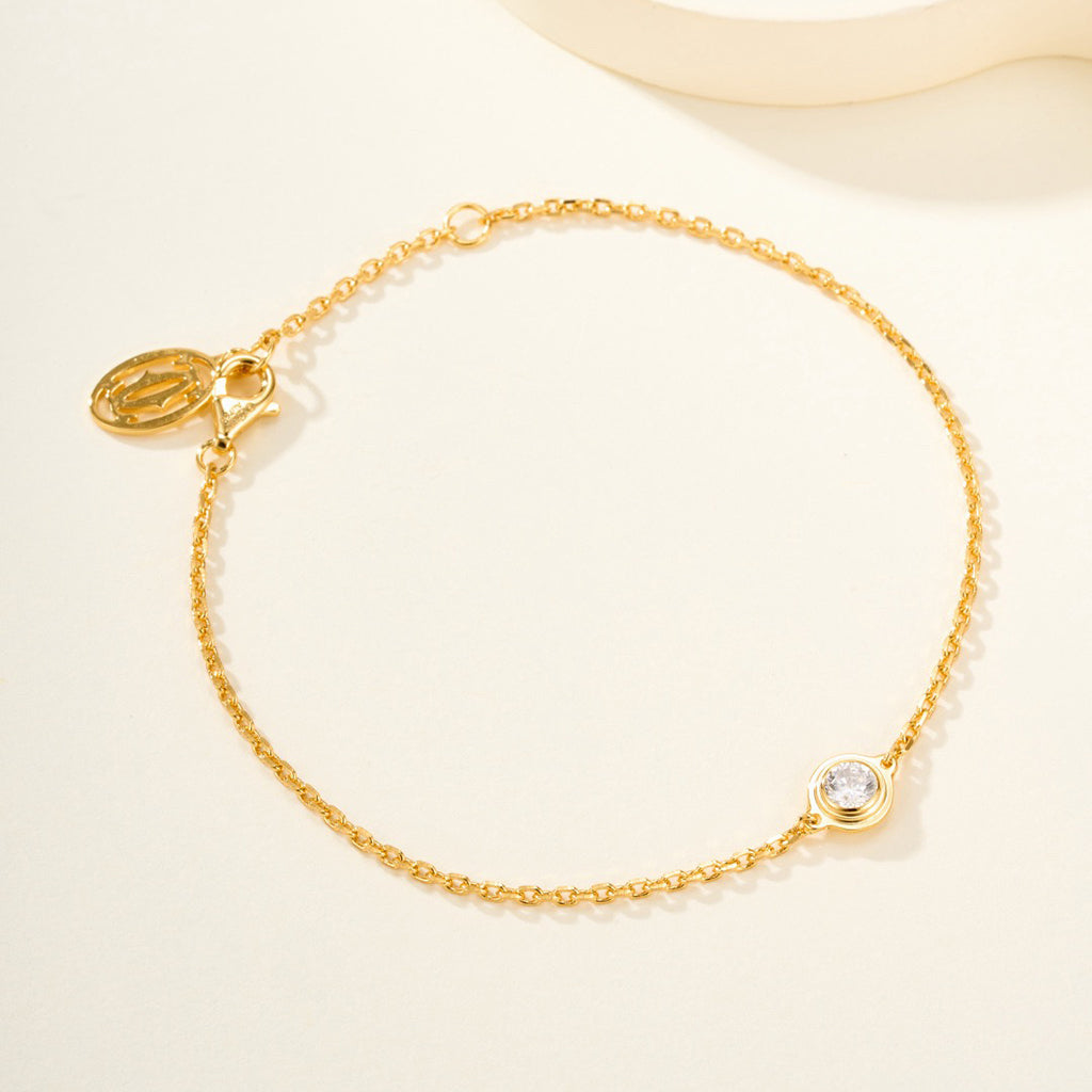 [OrnoraJewelry]DAMOUR BRACELET 1 DIAMOND