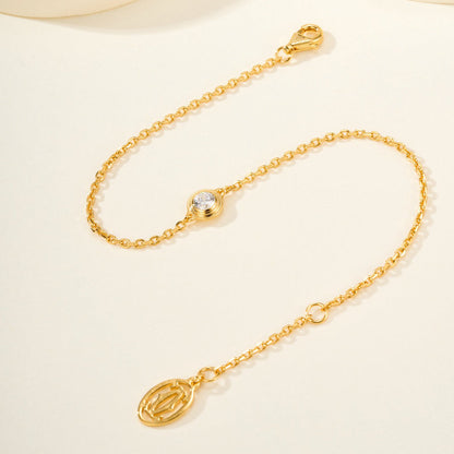 [OrnoraJewelry]DAMOUR BRACELET 1 DIAMOND