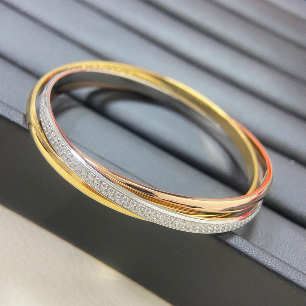 [OrnoraJewelry]TRINITY 2.8MM SMALL BRACELET