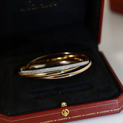 [OrnoraJewelry]TRINITY 2.8MM SMALL BRACELET
