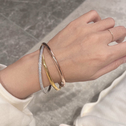 [OrnoraJewelry]TRINITY 2.8MM SMALL BRACELET