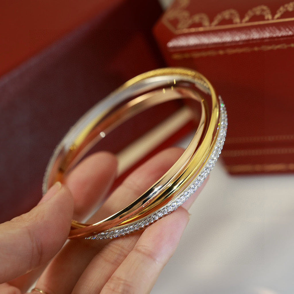 [OrnoraJewelry]TRINITY 2.8MM SMALL BRACELET