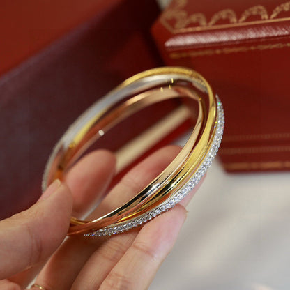 [OrnoraJewelry]TRINITY 2.8MM SMALL BRACELET
