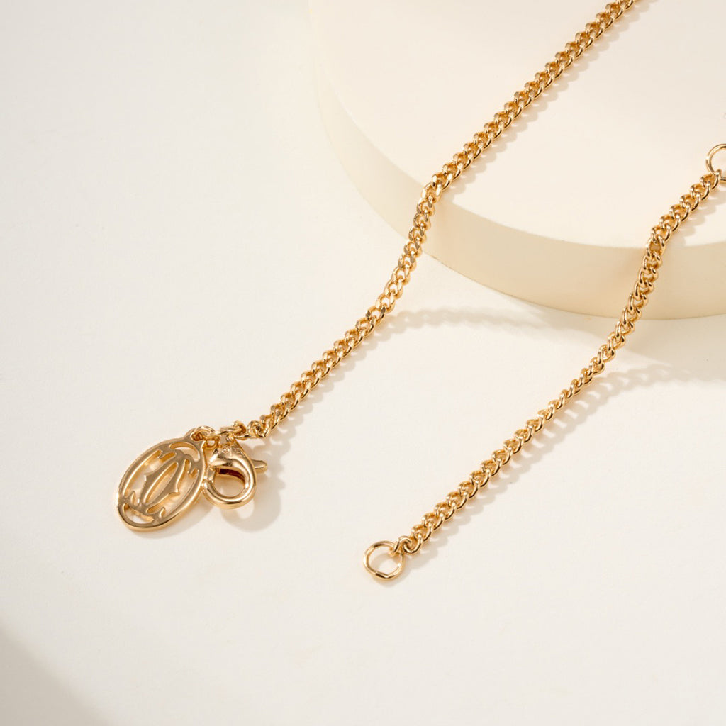 [OrnoraJewelry]TRINITY CUSHION NECKLACE COLLECTION