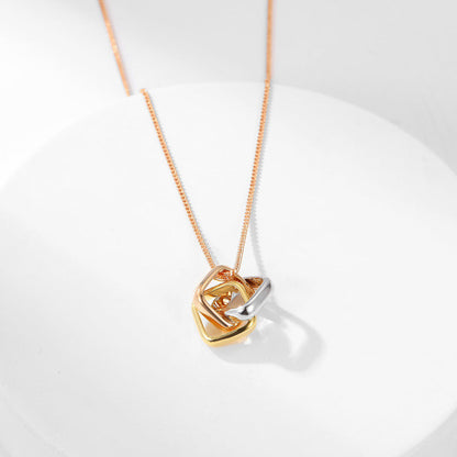 [OrnoraJewelry]TRINITY CUSHION NECKLACE COLLECTION