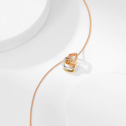 [OrnoraJewelry]TRINITY CUSHION NECKLACE COLLECTION