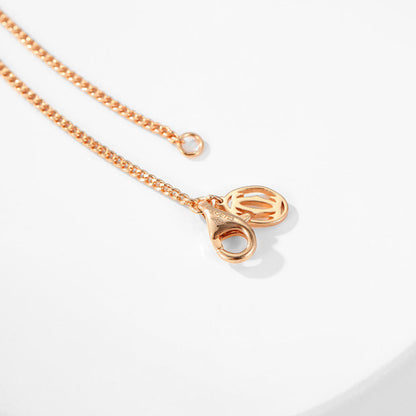 [OrnoraJewelry]TRINITY CUSHION NECKLACE COLLECTION