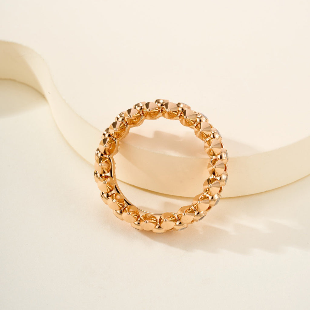 [OrnoraJewelry]CLASH 6.8MM DIAMOND MEDIUM RING