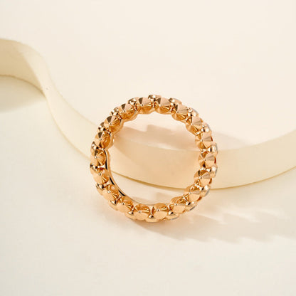 [OrnoraJewelry]CLASH 6.8MM DIAMOND MEDIUM RING