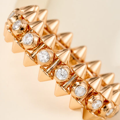 [OrnoraJewelry]CLASH 6.8MM DIAMOND MEDIUM RING