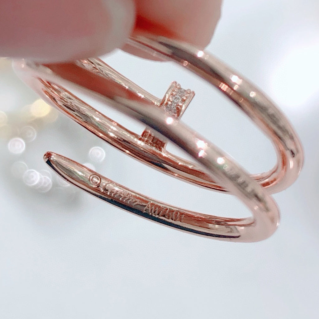 [OrnoraJewelry]JUSTE RING 4.8MM FULL DIAMOND